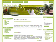 Tablet Screenshot of olioextravergine.biz